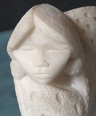 Long Braids, Sculpture by Alvin Marshall