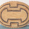 Coiled Oval Basketry Tray, Baskets by  Tohono O'Odham